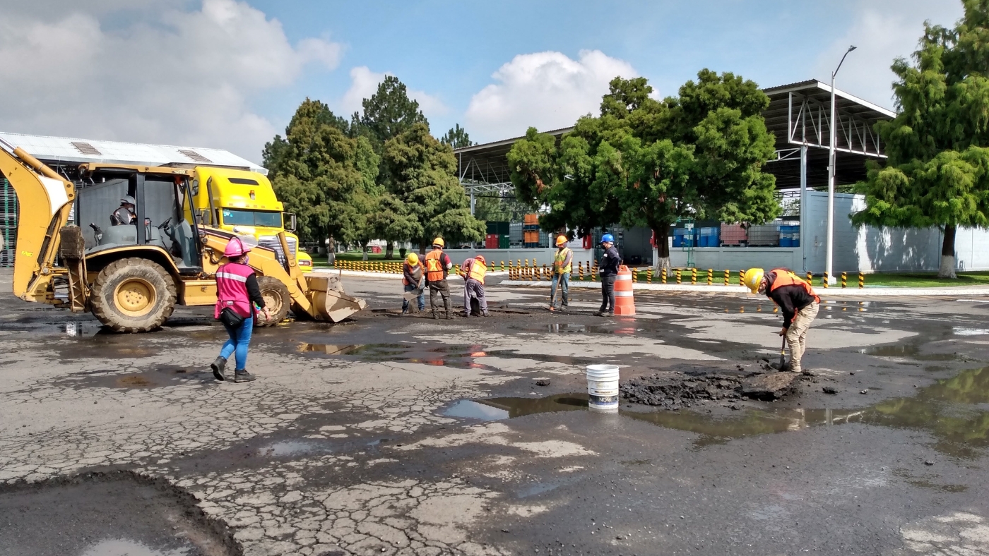 ¿Qué son los baches? Constructora en el Estado de México