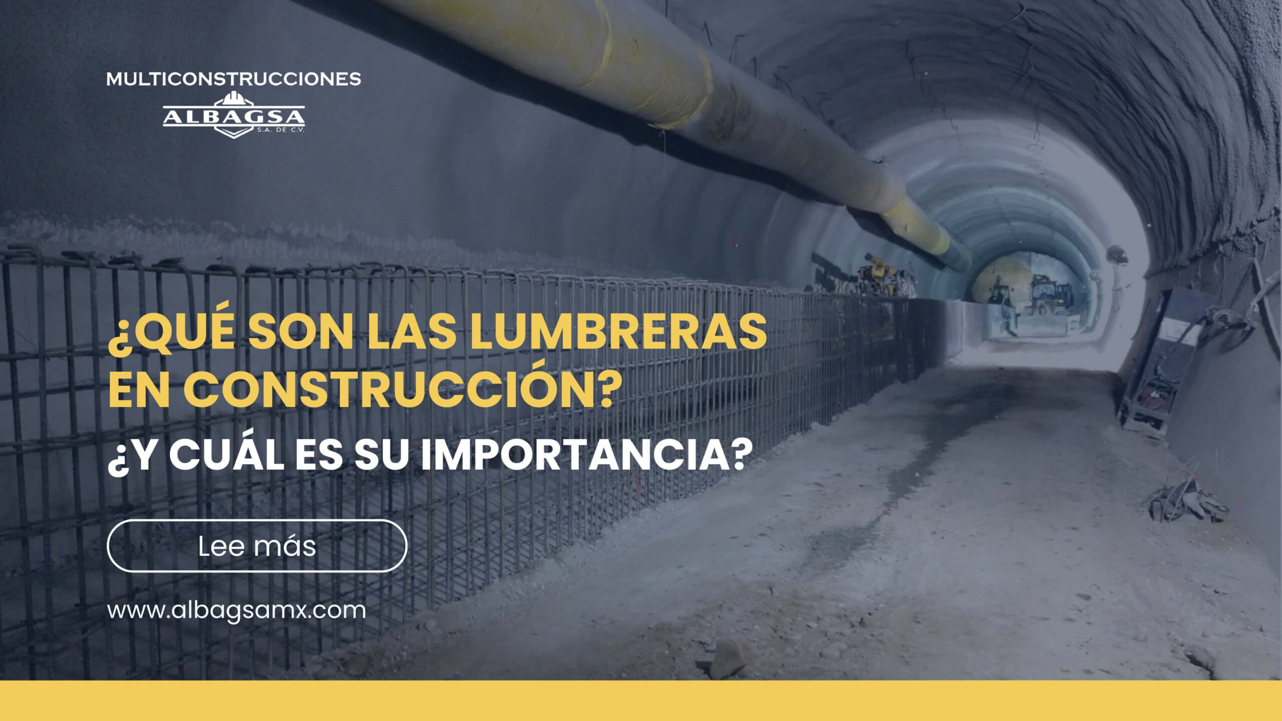 ¿Que son las lumbreras en construccion?
