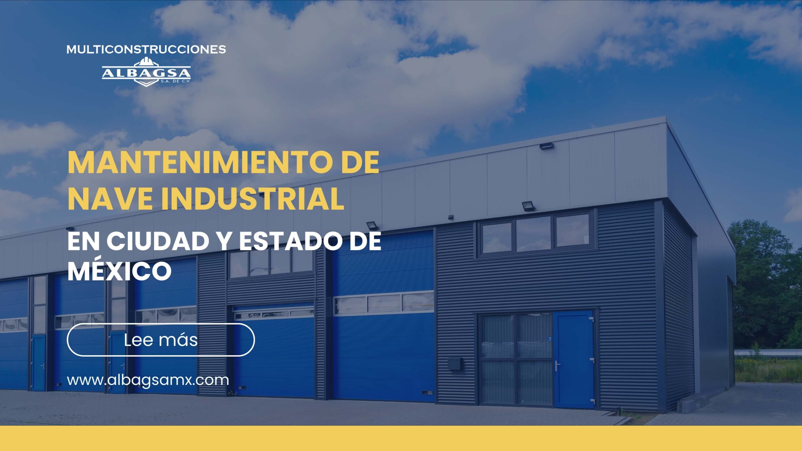 Mantenimiento de nave industrial en mexico